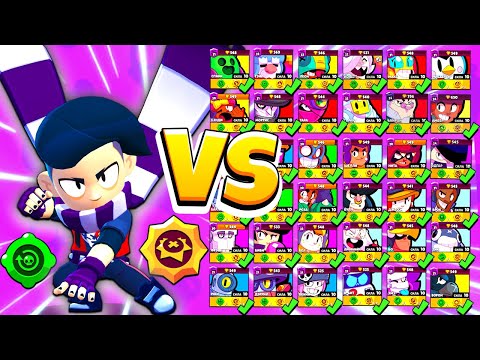 Видео: ЭДГАР ПРОТИВ ВСЕХ БРАВЛЕРОВ! ЭДГАР СИЛЬНЕЕ ЛЕГЕНДАРОК в BRAWL STARS