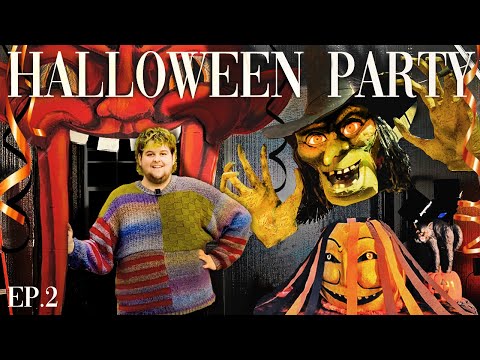 Видео: Скульптура ведьмы, игры для вечеринок и выход дьявола!! | БАЛ ЭЙДЕНА НА ХЭЛЛОУИН | Эпизод 2