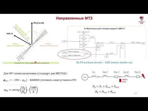Видео: Направленная МТЗ - принцип, выбор уставок, примеры