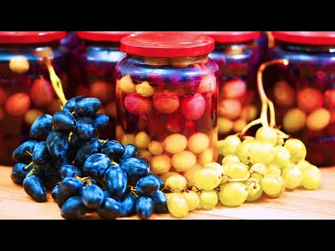 Видео: 🍇Без сахара виноградный компот | Как приготовить виноградный компот | Компот на зиму | PlaypeQoob