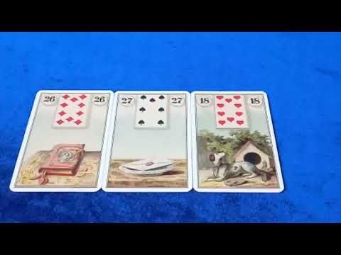 Видео: ПИСЬМО В ТРИАДАХ ЛЕНОРМАН.