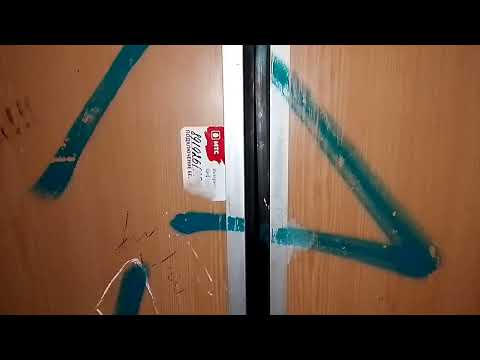 Видео: Пассажирский лифт МЛЗ-(1987 г) 320 кг, 1 м/с (@ г. Орёл, Комсомольская, 288, под-3)