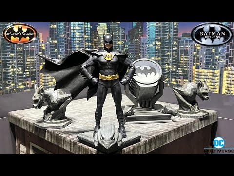 Видео: Обзор и сравнение фигурок Бэтмена Майкла Китона из DC Multiverse McFarlane
