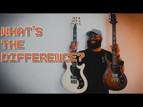 Видео: Сравнение полупустотелых и цельных кузовов | Новый PRS S2 Vela 2024 года.