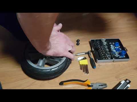 Видео: Установка втулок задней оси ninebot ES2