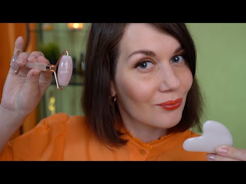 Видео: Лучший АСМР Массаж Лица Гуаша, Ролевые Игры / Face Massage ASMR Role Plays