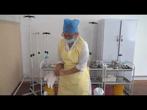 Видео: ДИАНА жоғары медицина колледжі Касенова А.Қ. Тақырыбы: Халі ауыр әйелдің жыныс мүшесін жуу