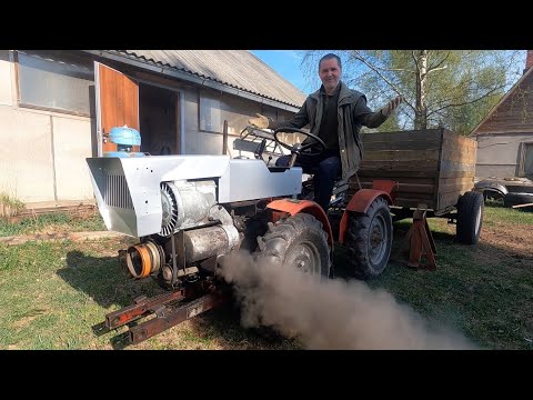Видео: Обзор Чешского мини-трактора и другие истории...