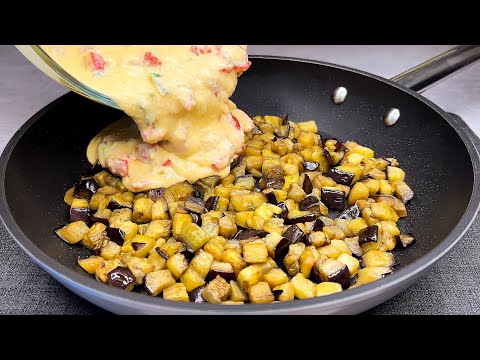 Видео: Самый вкусный и простой рецепт баклажанов! Баклажаны по-средиземноморски! Быстрые блюда.