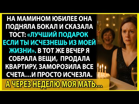 Видео: Я исполнила мамину просьбу — исчезла. Но её жизнь превратилась в кошмар