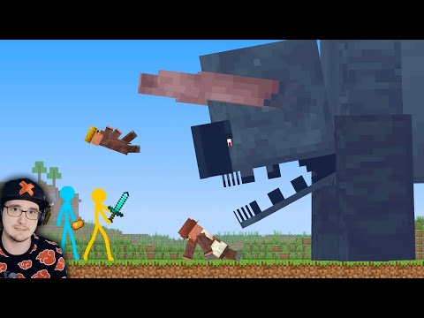 Видео: Анимация vs. МАЙНКРАФТ ► ТИТАН - Ep 23 ( Animation vs. Minecraft ) Titan Ravager | Реакция