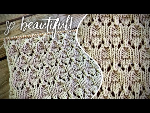 Видео: Вяжем быстро роскошный узор: для топа, майки, кардигана!!! 💥💥💥 Super easy knitting pattern