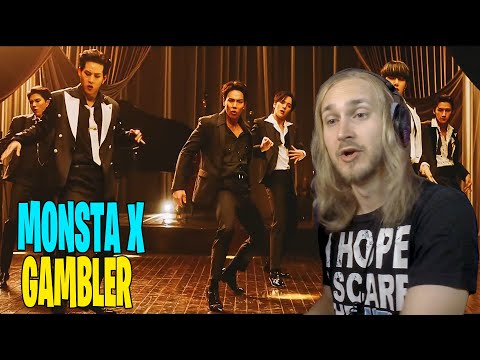 Видео: ОФИГЕТЬ - ТАКОГО Я ТОЧНО НЕ ОЖИДАЛ! MONSTA X - GAMBLER (реактивный обзор)
