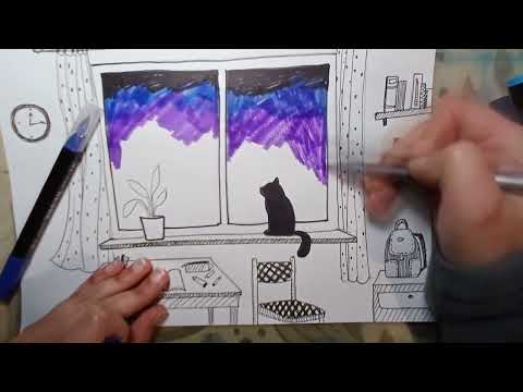 Видео: інтерєр з вікном