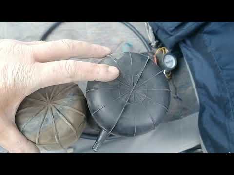 Видео: пневмобаллоны на mazda mpv