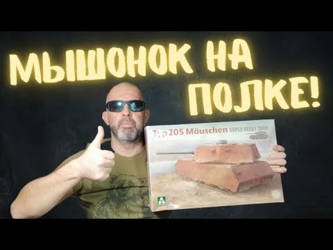 Видео: Новинка 2022 года. Typ 205 Mauschen.  Takom 1/35.