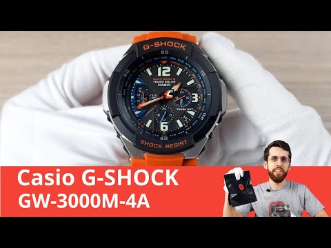 Видео: Оранжевый бестселлер / Casio G-SHOCK GW-3000M-4A