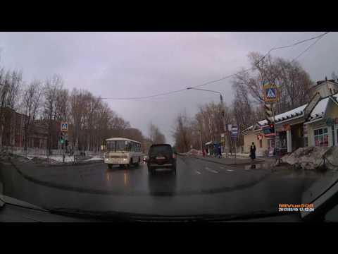 Видео: г.Северодвинск, ул.Ломоносова полностью. 19.03.2017г.