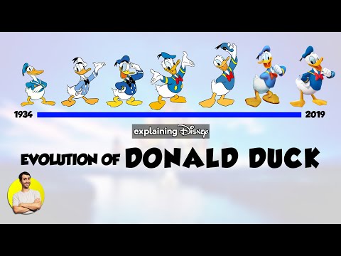 Видео: Эволюция Дональда Дака — 85 лет спустя | Эволюция мультфильмов