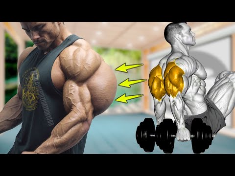 Видео: 21 популярное упражнение на трицепс для больших рук