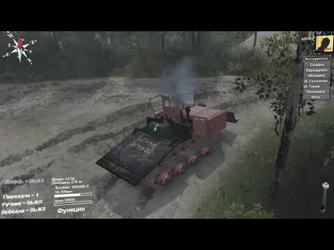 Видео: SpinTires ТДТ 55 Трактор # 15