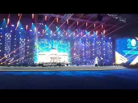 Видео: Дуэт Эламан и Чолпон в Астане- 20 летние Астаны