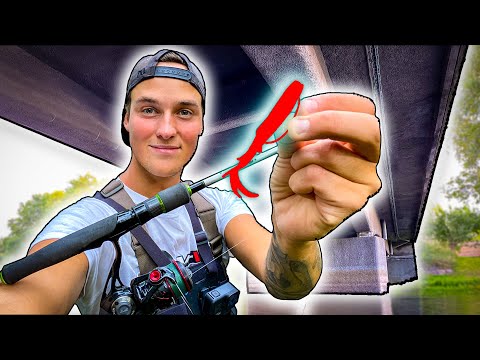 Видео: ЛОВЛЯ ОКУНЯ в Небольшой Мелководной Речке (Каролинская Оснастка)| Team Galant