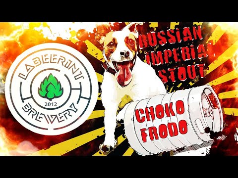 Видео: Choko Frodo - рецепт Русского Имперского Стаута от пивоварни LABEERINT