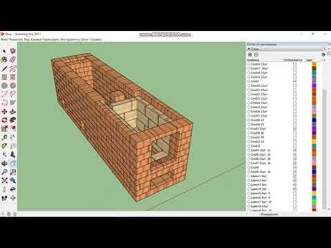 Видео: Порядовка печи (2 - х колпаковая) рабочий вариант