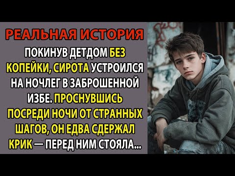 Видео: Покинув детский дом без копейки, сирота переночевал в заброшенной избе  А проснувшись, он…