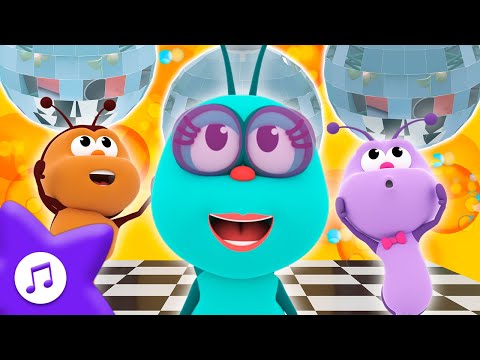 Видео: Весёлый танец | Песенки для детей | Любимые насекомые - Bichikids