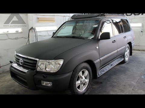 Видео: Toyota Land Cruiser 100 реставрация , шумоизоляция,перетяжка салона.