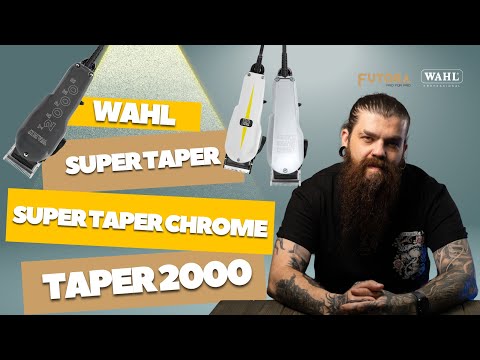 Видео: 💈 Обзор Wahl Super Taper, Super Taper Chrome и Taper 2000 в одном видео | Futora