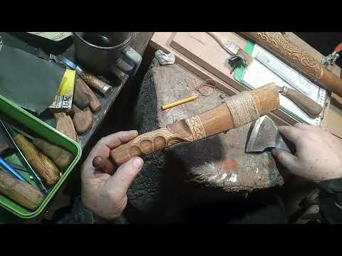 Видео: Різьба по дереву.Woodcarving, handmade.