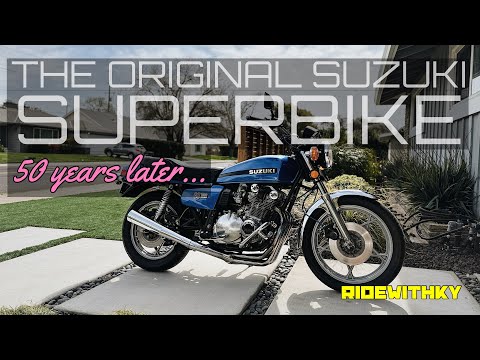 Видео: ПОГНАЛИ! ПЕРВЫЙ СУПЕРБАЙК SUZUKI (GS1000 1978 ГОДА)