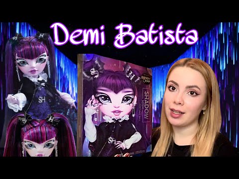 Видео: 🦇Моя первая кукла SHADOW HIGH / Дракула Demi Batista 🧛🏻‍♀️🩸✨