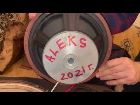 Видео: Вскрытие колонок ALEKS AUDIO Maestro Gold II InAudio