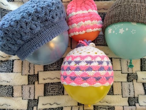 Видео: Как померить связанную шапку,если нет головы ( хозяина ) или манекена.