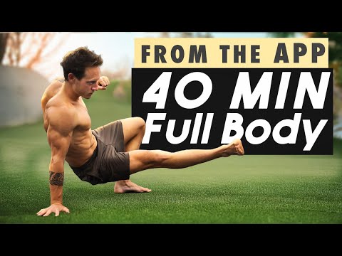 Видео: 40-минутная тренировка для всего тела — из приложения LeoMoves [БЕЗ ОБОРУДОВАНИЯ]