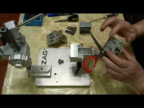 Видео: Обзор устройства для заточки ножниц от компании ZAG.