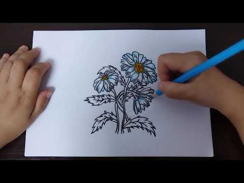 Видео: АСМР рисую ромашку 🌼 Истории из жизни. Легенды. Поболтаем перед сном. Видео и звуки для сна. Шепот.