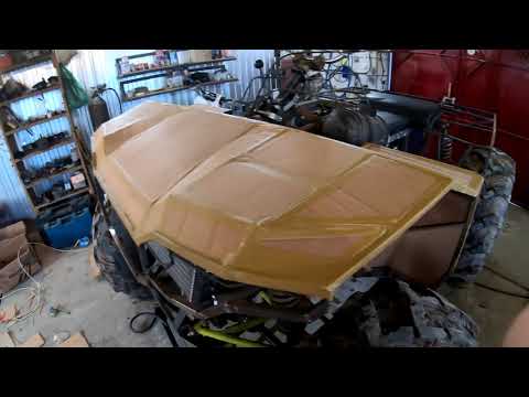 Видео: Строим КРУТОЙ КВАДРОЦИКЛ!!! Изготовление крыльев из стеклопластика.