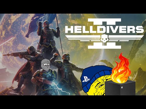 Видео: Helldivers 2 на Xbox - это НЕЧТО! (странное)