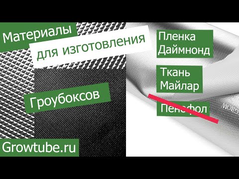 Видео: Какие светоотражающие материалы используются в гроубоксах?