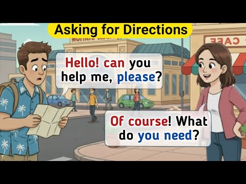 Видео: Как спросить дорогу на английском языке | Ежедневная разговорная практика