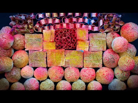 Видео: Странно приятные видео😴. Сухое мыло АСМР🧼. Расслабляющее измельчение мыла. Шары, коробки, цепи.