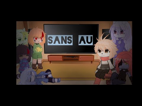 Видео: Андертейл реакция на санс АУ meme || 1/2 || sans au ||GC ||undertale AU ||