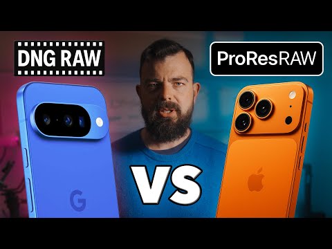 Видео: Сравнение видео ProRes «почти» RAW и 12-битного DCG RAW! (iPhone 17 Pro против Pixel 10 Pro)