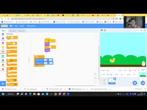 Видео: Працюємо з програмою scratch. Створення алгоритму зміни образів об’єктів у середовище Scratch.