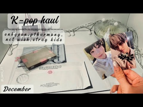 Видео: #14 распаковка кпоп стаффа enhypen,p1harmony,nct wish,stray kids🐇